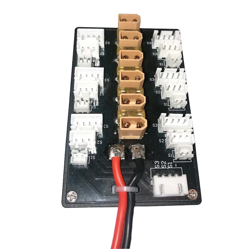 Xt30 Parallel Charging Board 1-3s Lithium Battery B6/b6ac/d6pro Charger Parallel Adapter Cable Xt60 Interface