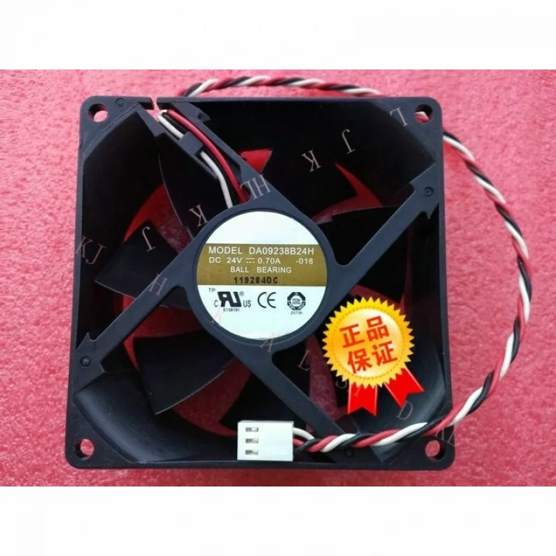 NN   1 pcs   FOR AVC Fan DA09238B24H  DC 24V 0.70A 9038 9cm 3 pin inverter Cooling fan #p