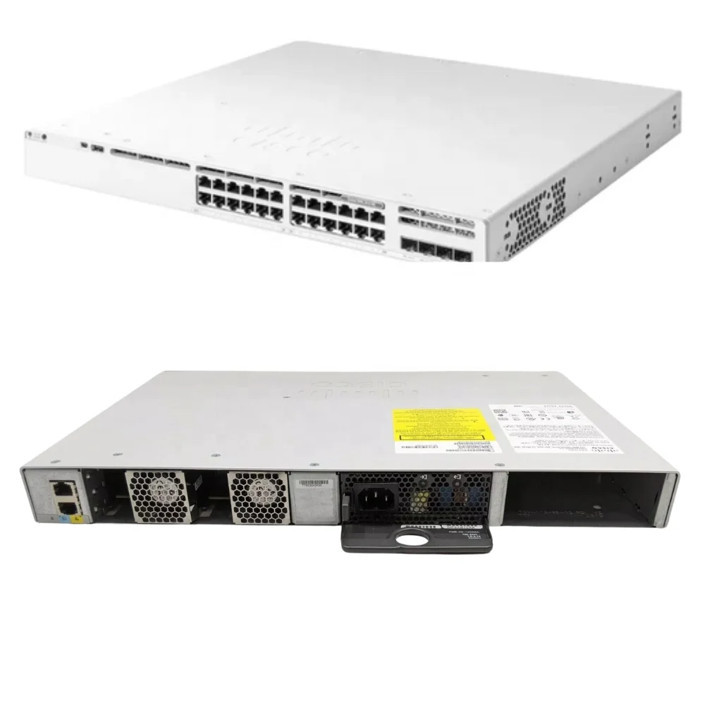 سيسكو C9300L-24T-4G-A 24 منفذ PoE Network Essentials 4x10G مفتاح الإرسال C9300L-24T-4G-A #2