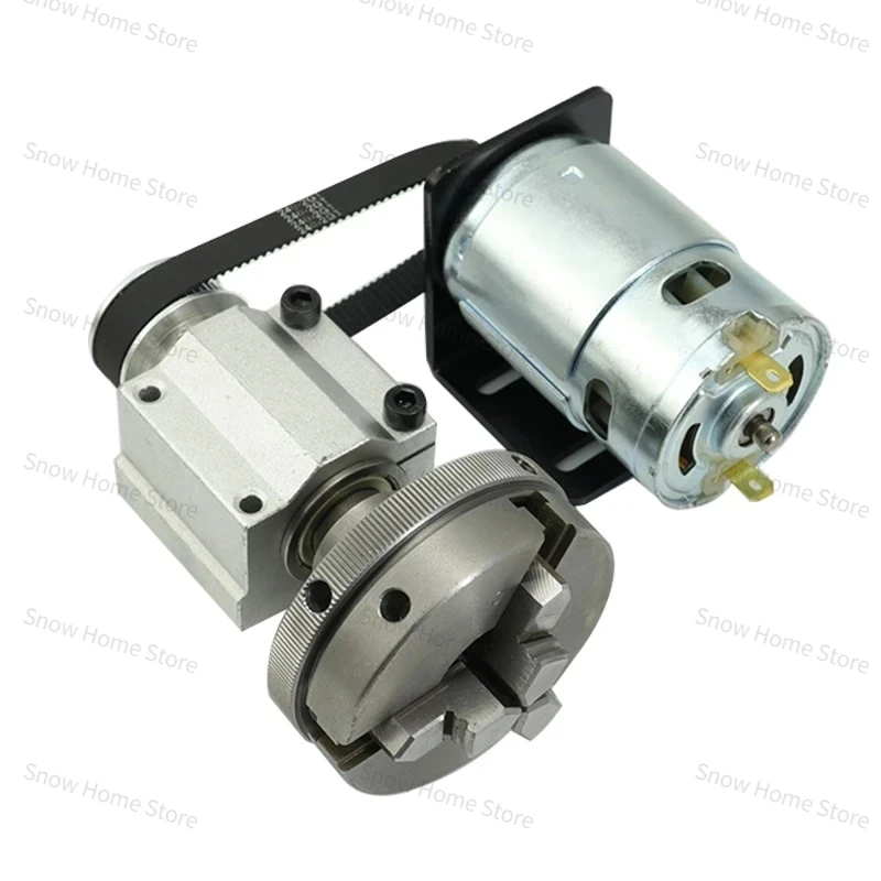 

Multifunctional 895 Motor Rotary Lathe Woodworking Spindle Bracelet 80 65 Chuck 50 three claws 65 four claws