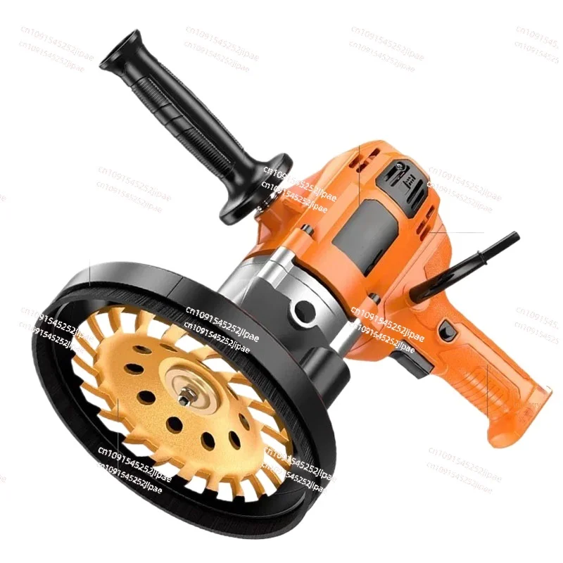 4980W High-power Concrete Grinder Wall and Floor Joint Cement Block Grinder Multi-functional Electric Rough Polishing Machine