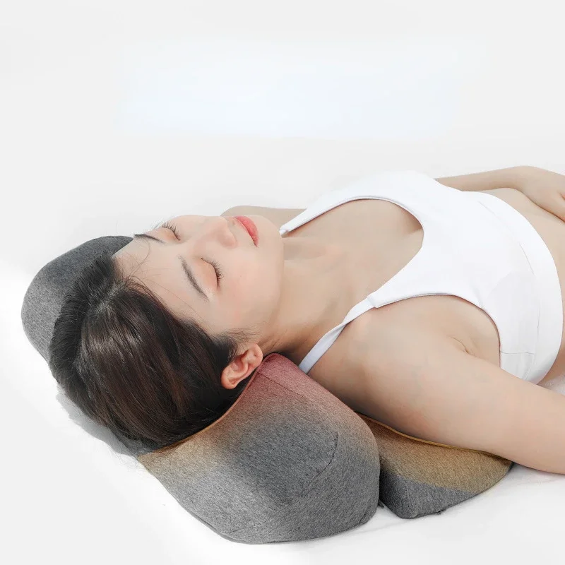 Memory Foam Cushion Neck Guard Pillow Slow Rebound Soft Memory Sleeping Pillows Travel Nap Relax The Cervical For Adult