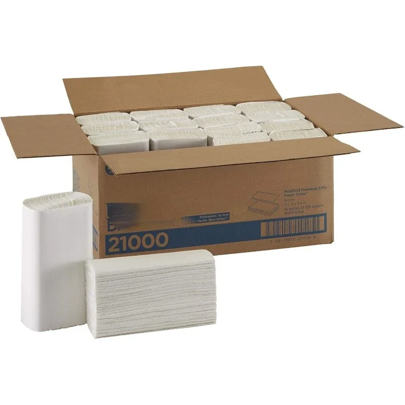 

Great Discounts.Pacific Blue Select Multifold Premium 2-Ply Paper Towels by GP PRO (Georgia-Pacific),White,21000,125 Paper Towel