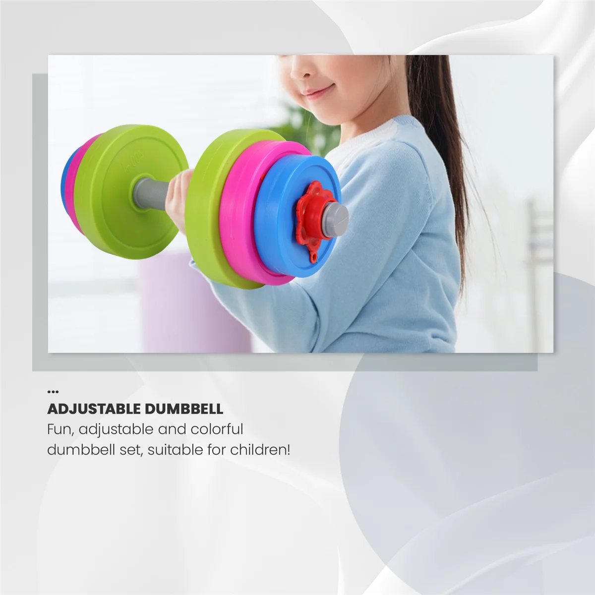 Детская игрушка- гантели, обор – обзор и цена Dumbbell Set