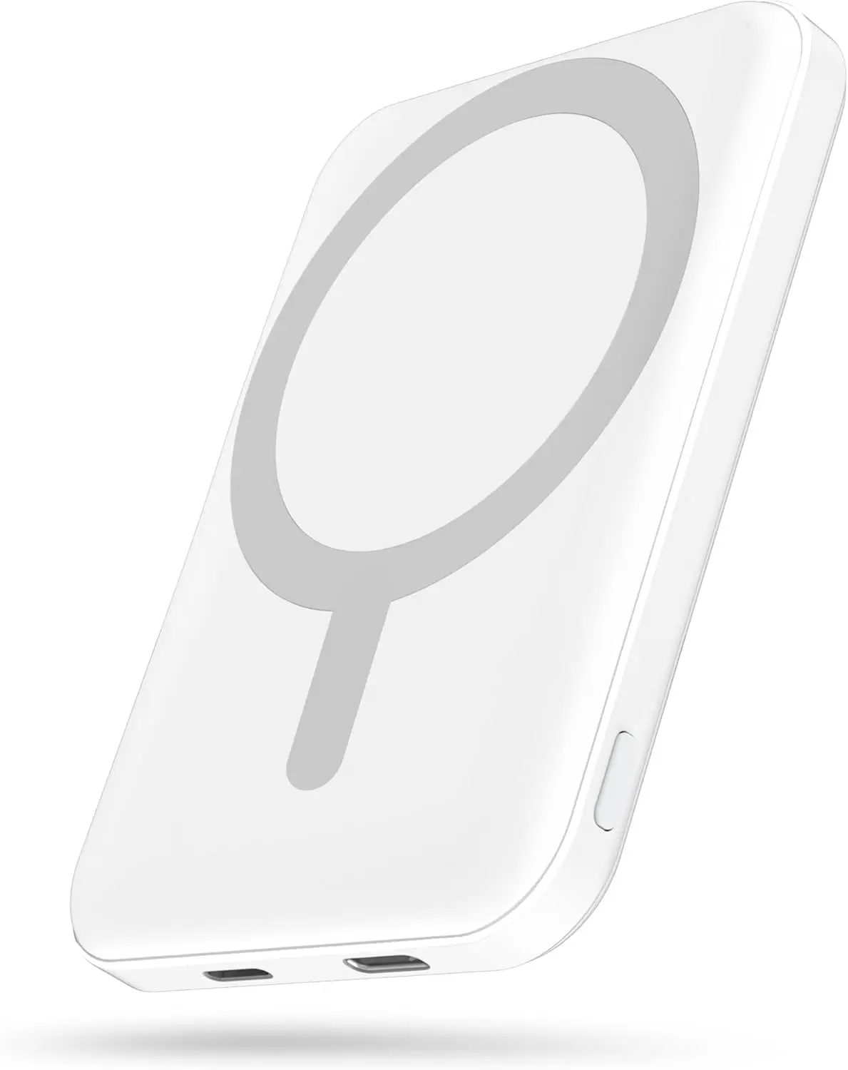 

for Magsafe Battery Pack, 5000mAh Magnetic Power Bank with Type-C Cable 20W PD Fast Charging Lighting Input Wireless Portable