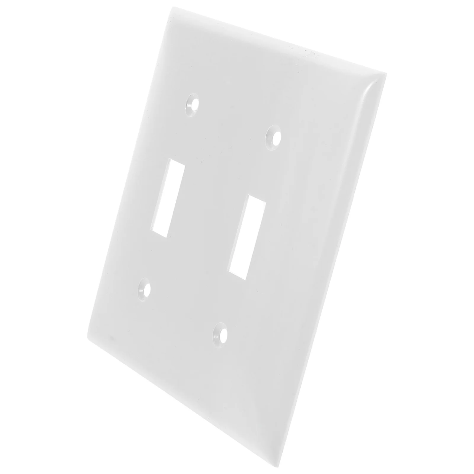 

Switch Panel Light Plate Cover Wall Toggle 1160X1150X050CM Lamp White Double