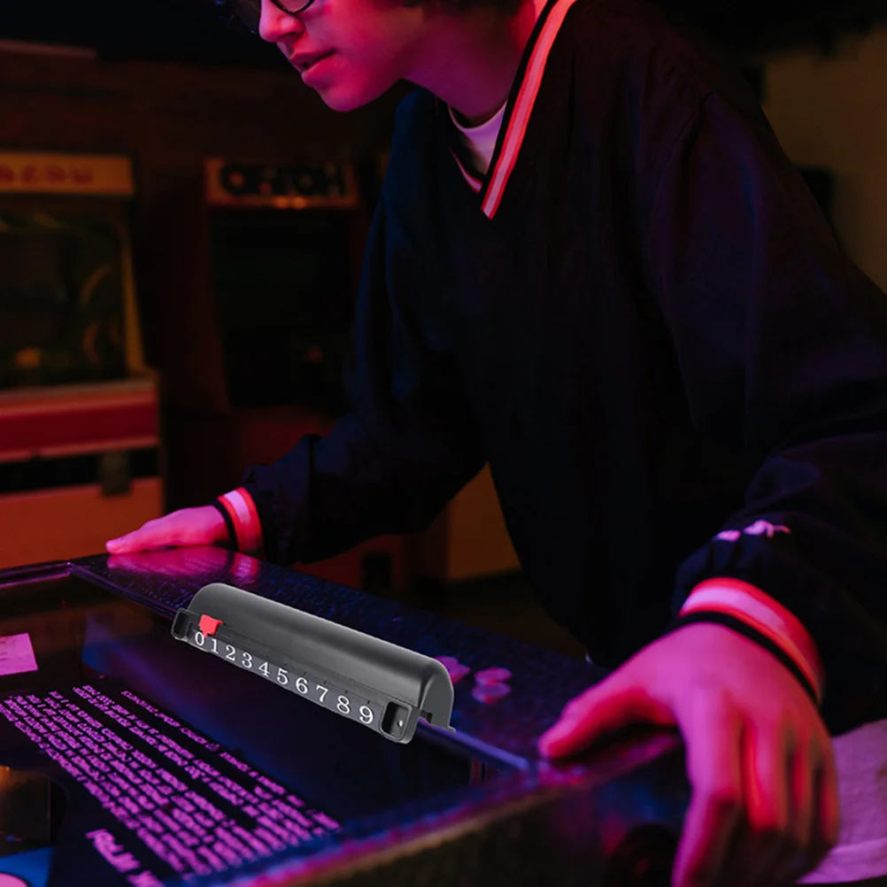 3 قطعة طاولة هوكي الجليد مدبرة النتائج المضادة للانزلاق تصميم وحدات تسجيل بلاستيكية متينة لوازم هوكي الهواء وحدات تسجيل بلاستيكية #5