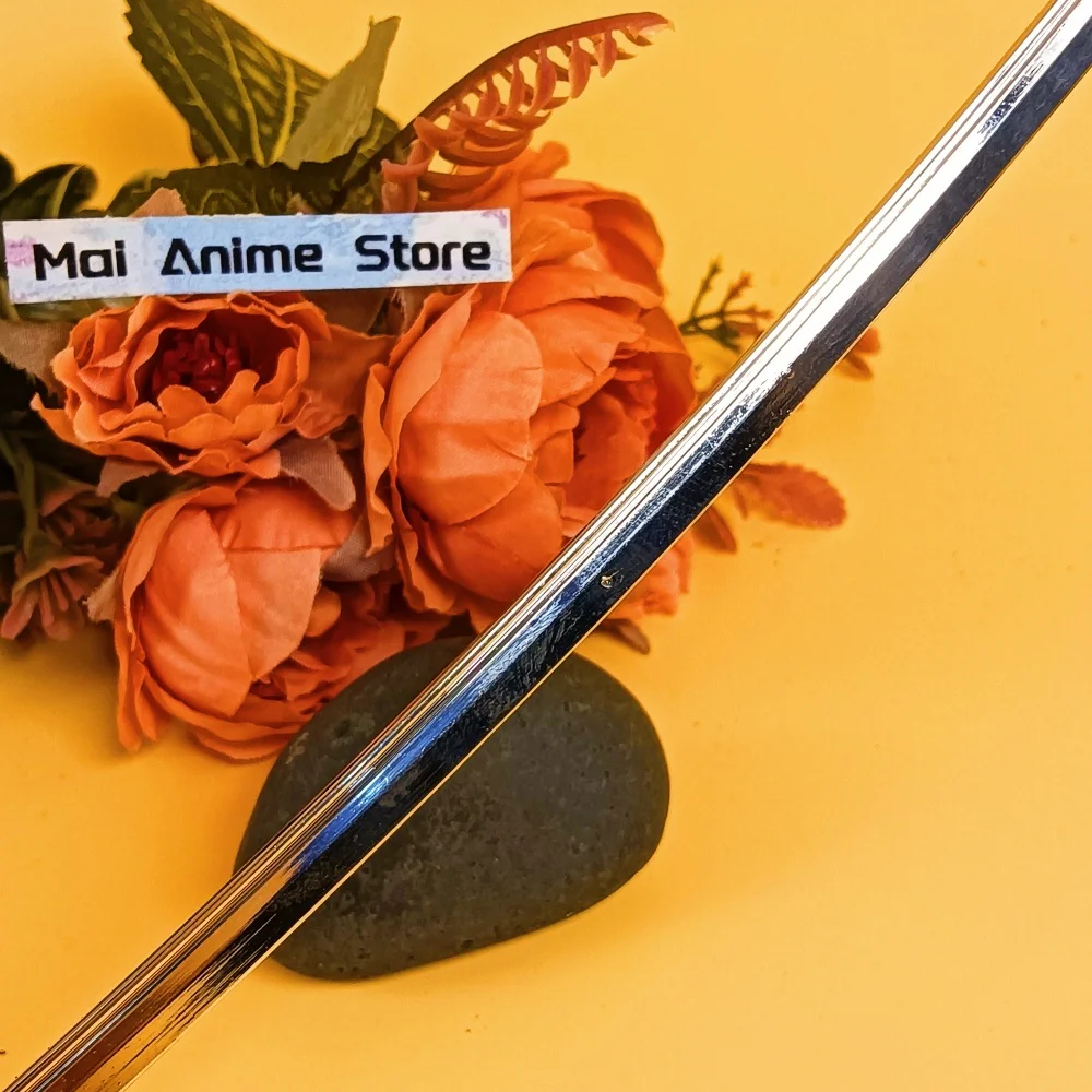 10-calowy miecz Katana Ichimaru Gin, metalowy nóż ninja, ostrze z anime Bleach, katana w naturalnej wielkości, oryginalny szabla samurajska, niedoładowana zabawka, prezent