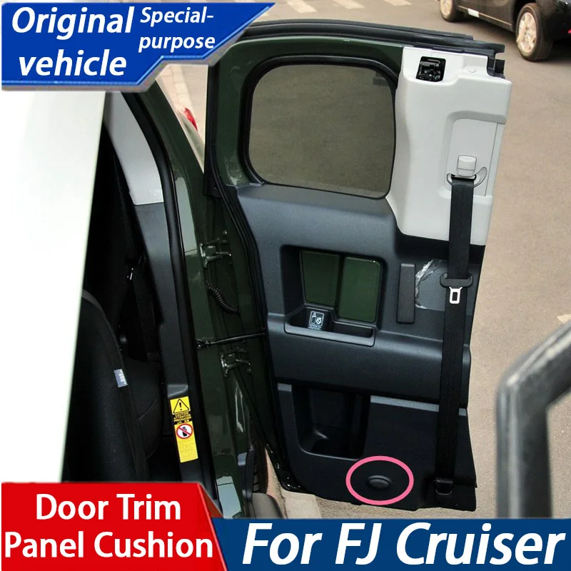 1Pc EPDM Rubber Door Bumper Cushion For Toyota FJ Cruiser 2007-2020 Anti-Collision Door Stop Buffer Block Direct Fit