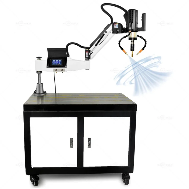M6-M24 High-Precision Threading Machine With Blowing & Lubricating System CE Certification