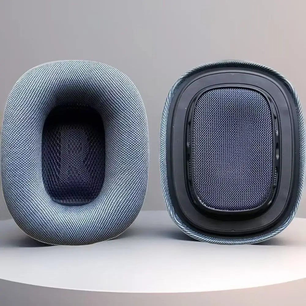 1 paio di cuscinetti auricolari in tessuto con cancellazione del rumore paraorecchie di ricambio copertura auricolare riparazione cuscino auricolare per Airpods Max Gen2