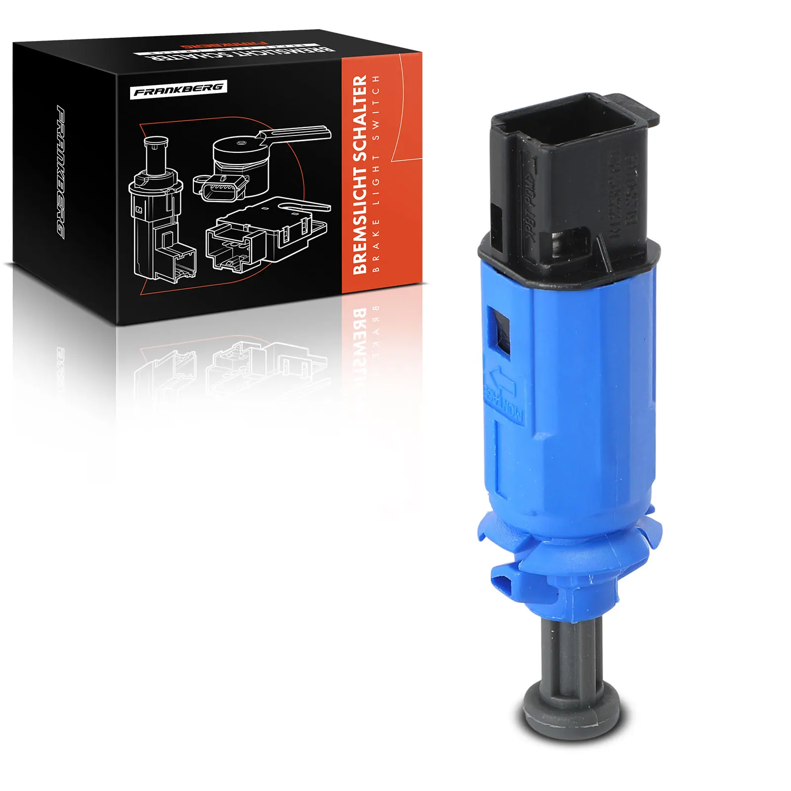 Frankberg 1x Remlichtschakelaar voor Smart Fortwo Convertible City Coupe Roadster 0.8L 1.0L 4515450209 4515450109 4525450009