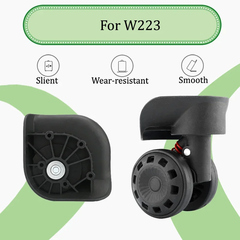 

For W223 Best-Selling Suitcase Casters Reinforced Bearings Ultra-Quiet, Wear-Resistant & Pressure-Resistant Easy Installation
