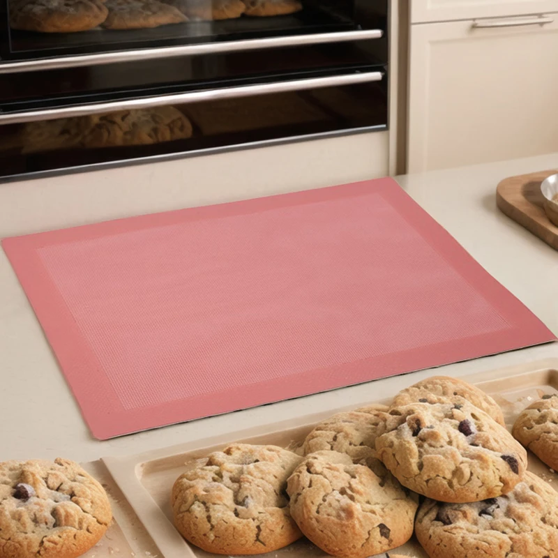 Silicone Mat for Pastry Perforated Non-stick Reusable 40x30 Oven Bread Baking Cooking Sheet