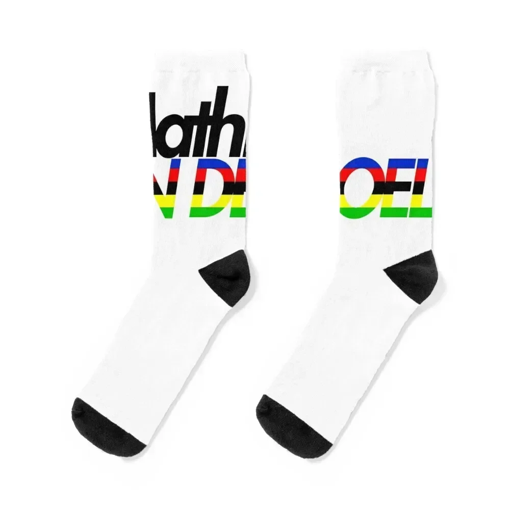 Mathieu van der Poel CX World Champion Socks Stockings Wholesale short Sports Socks For Girls Men's