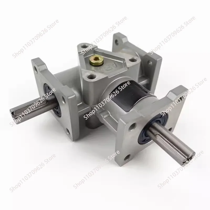 Bevel gear steering gear, small right-angle commutator ARA1 bevel gear box T-type 90-degree vertical corner box