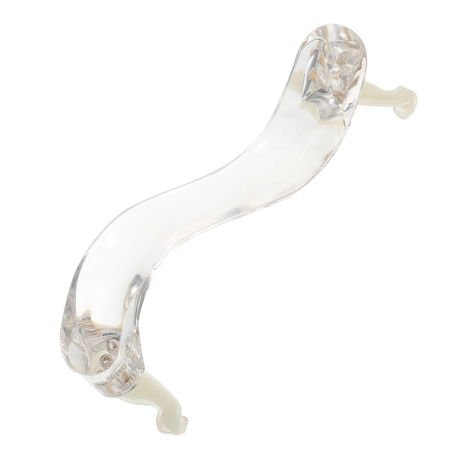 

Violin Shoulder Rest for Children Transparent Acrylic Chin Support Pad Viola Neck Protector Stand Accessories Parts