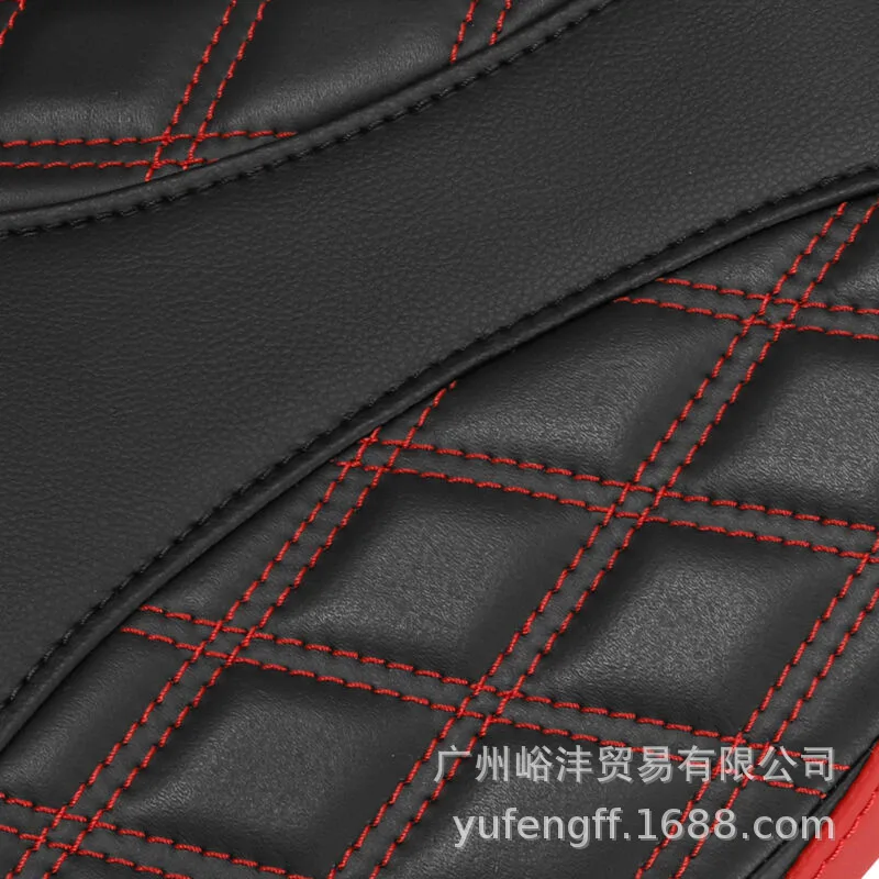 Suitable for  GSX1300R 2008-2020 19 black and red driver passenger seat cushions