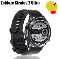 For Zeblaze Stratos 2 Ultra Strap Smart watch Silicone Band women men Soft Sports Wristband Bracelet Screen Protector Film