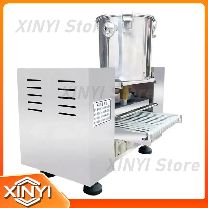 2800W Crepe Maker 6 8 9 10 Inch Mille Crepe Cake Wrapper Machine For Home Commercial Use