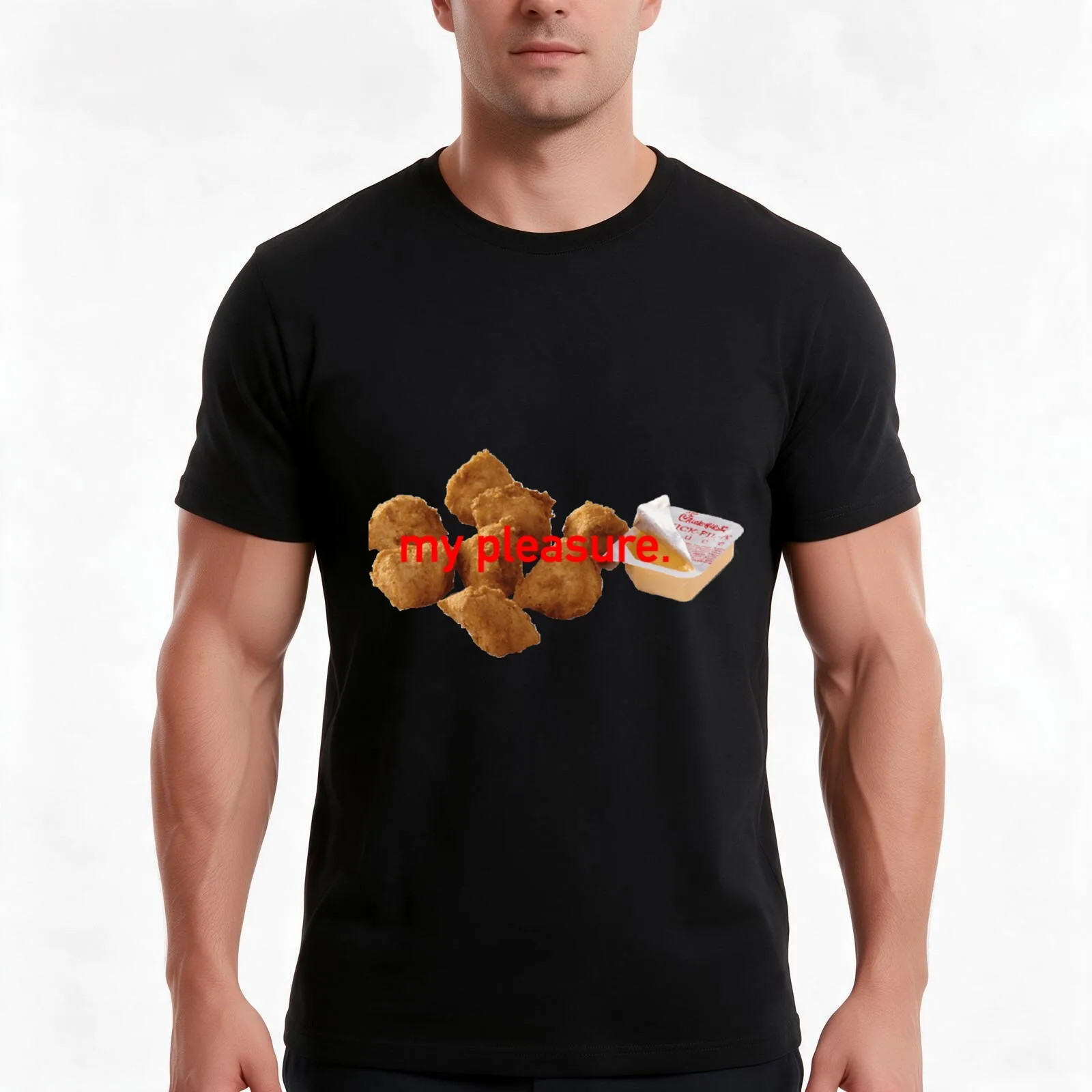 Chick-Fil-A Nuggets Men T Shirt man t shirt designer