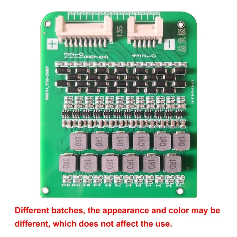 13S PCB Lifepo4 Ternary Lithium Battery Active Balance Board Support 36V 24V 12V Lithium Battery Protection Repairer