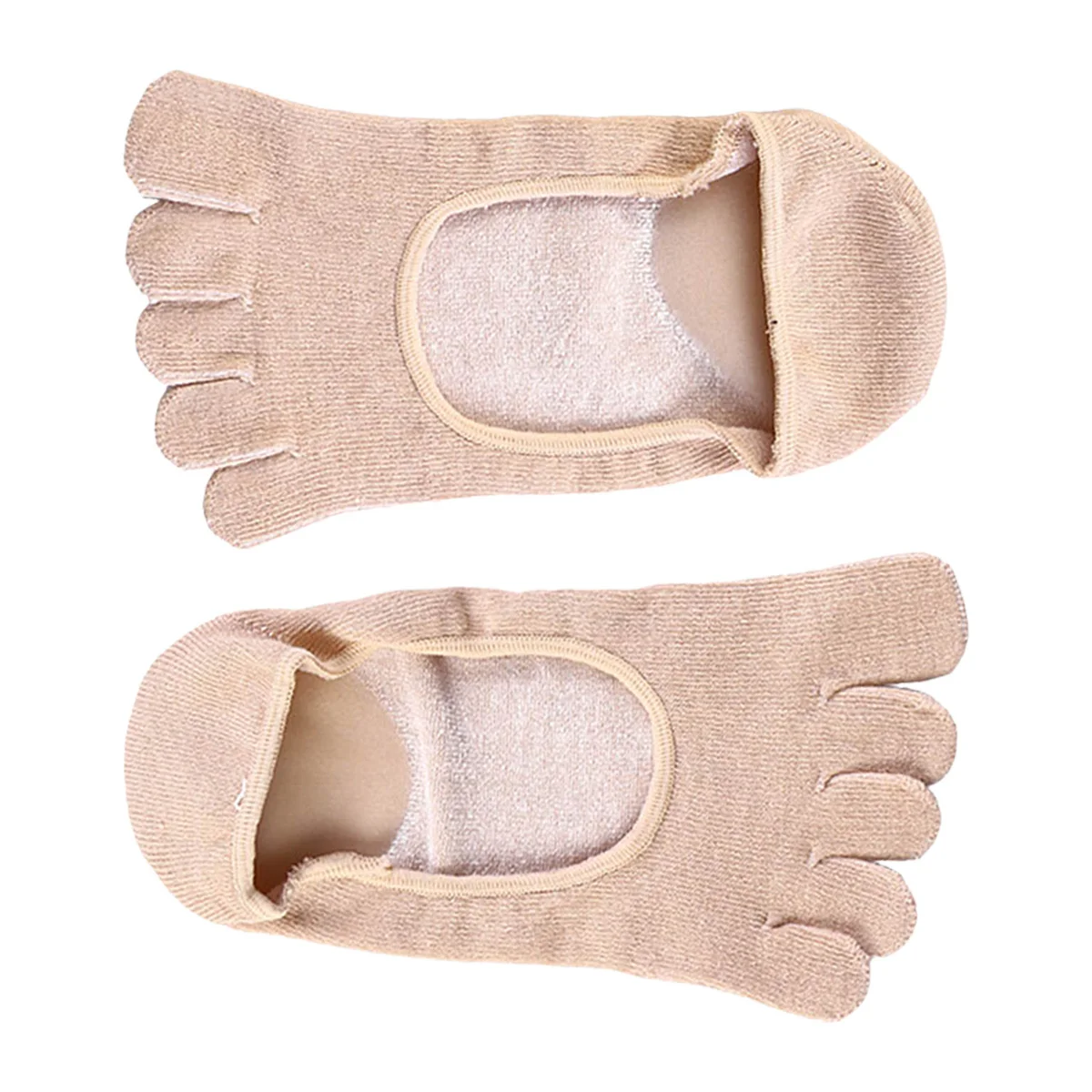 5 تو جل سبا الجوارب المشمش الولايات المتحدة الأمريكية صنع الزيوت النباتية ترطيب الجوارب للنساء الرجال ينعم الجافة الخام الكعوب أصابع القدم النسيج