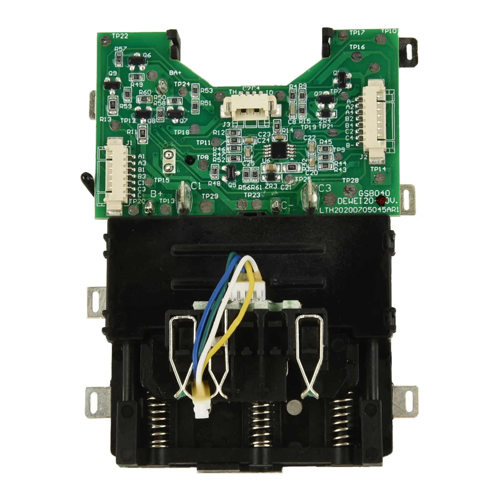 Imagem -05 - Li-ion Bateria Carregamento Proteção Circuit Board Faça Você Mesmo Reparação Manutenção Pcb para Dewalts para Flexvolt Dcb609 Dcb606 Dcb612 20 v 60v