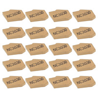 SP200 NC3020 GTN2 Grooving CutOff Inserts Easy to Replace and Maintain Suitable for Semi Finished and Finishing