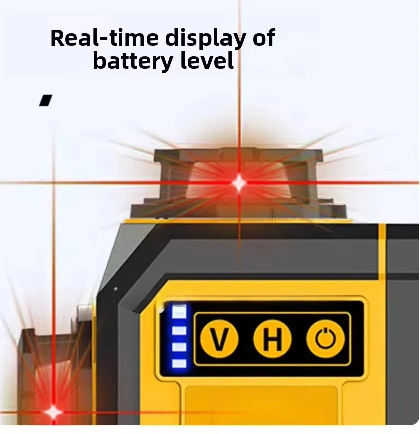 Mini Leveler Red 12-line 8-line Outdoor Super Intense Infrared Laser Leveler Automatic Leveling Thin Line