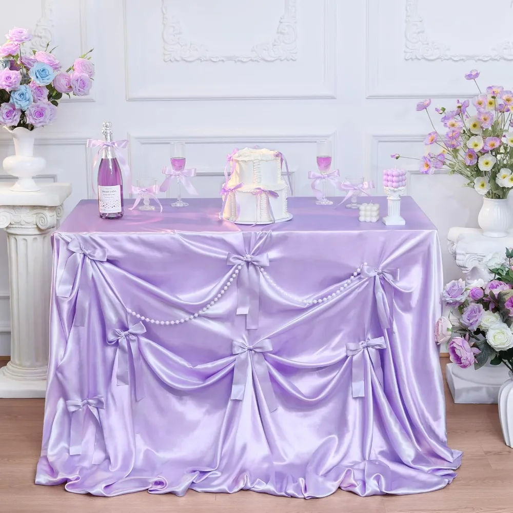 Light Purple Tablec… - image