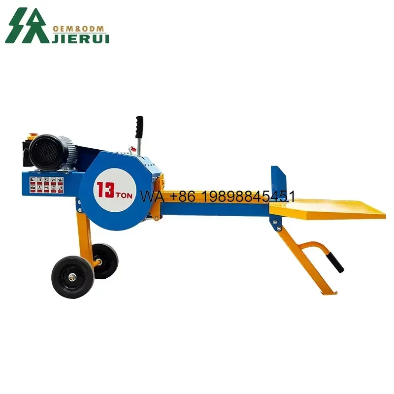 Wmwmnu for Forestry Machinery 13T Hydraulic Wood Log Splitter with Engine and Bearing Portable Firewood Processor CE