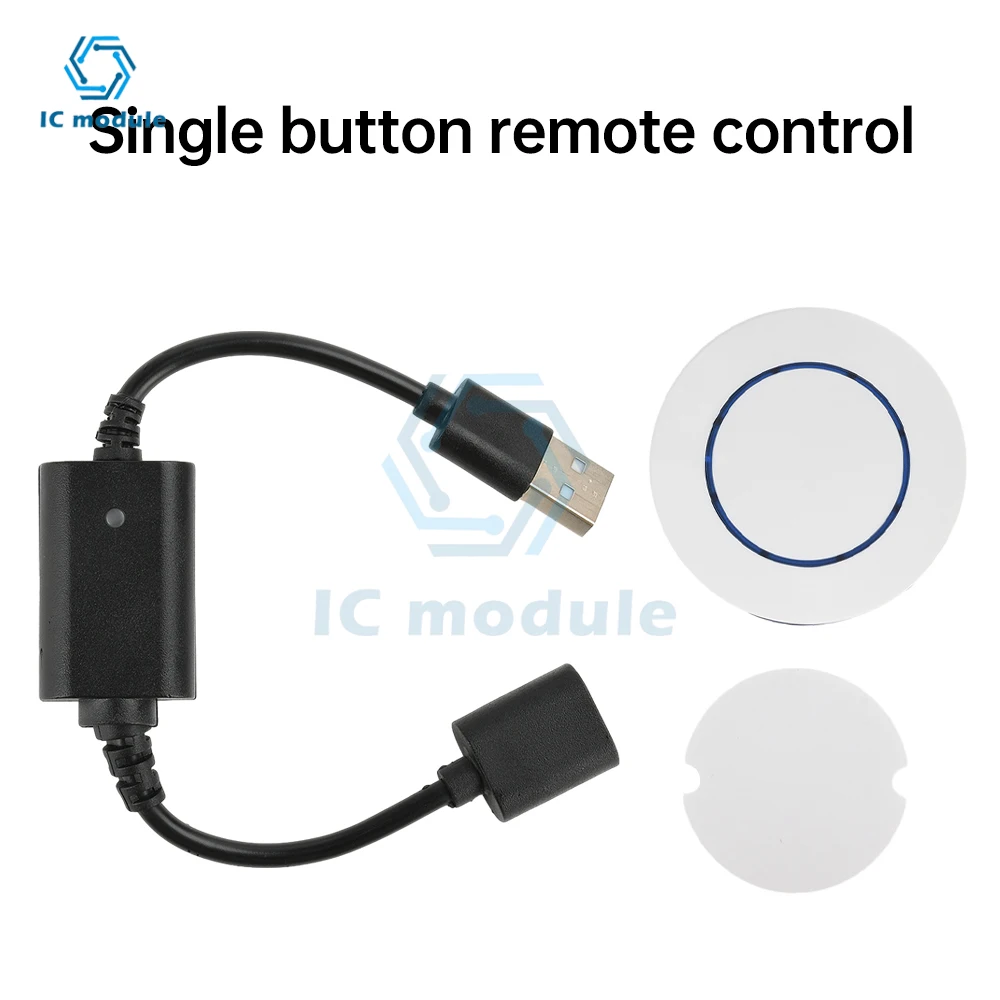 DC 5V 433Mhz USB Nirkabel RF Sakelar Remote Control Driver Lampu USB Pengisi Daya Baterai Kipas Kontrol Adaptor Daya Seluler