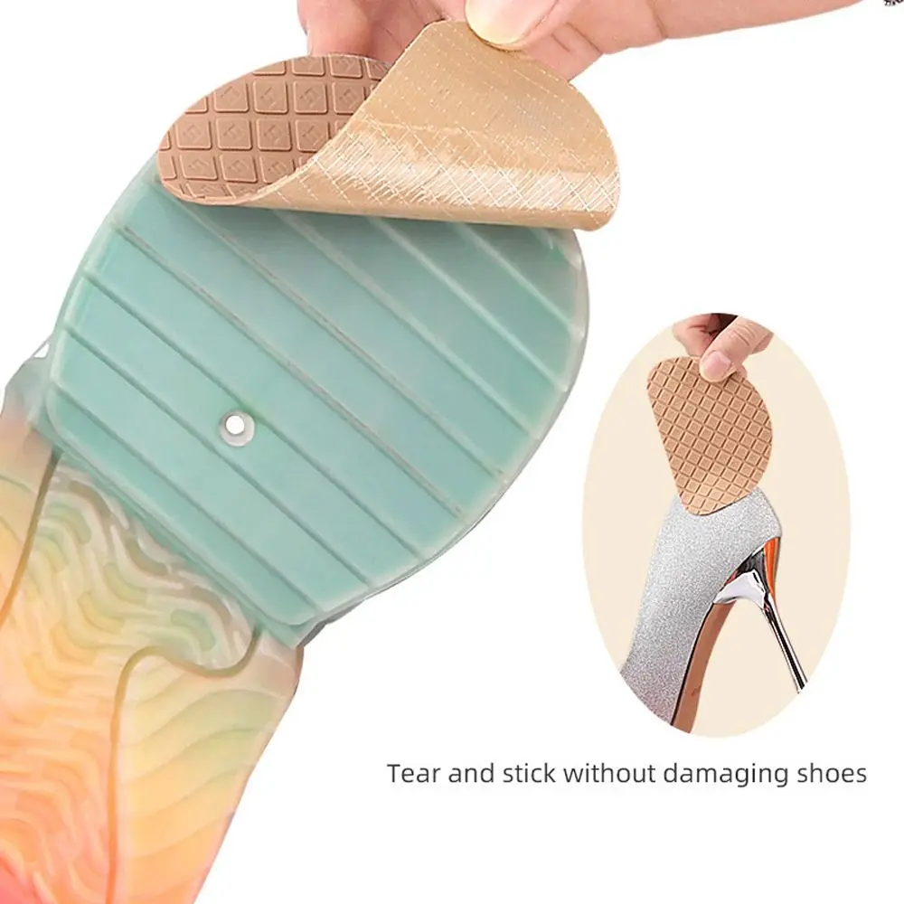 Replacement Non-slip Shoe Sole Protectors Durable Self-adhesive Shoes Anti-slip Cushion Repair Sole Guard