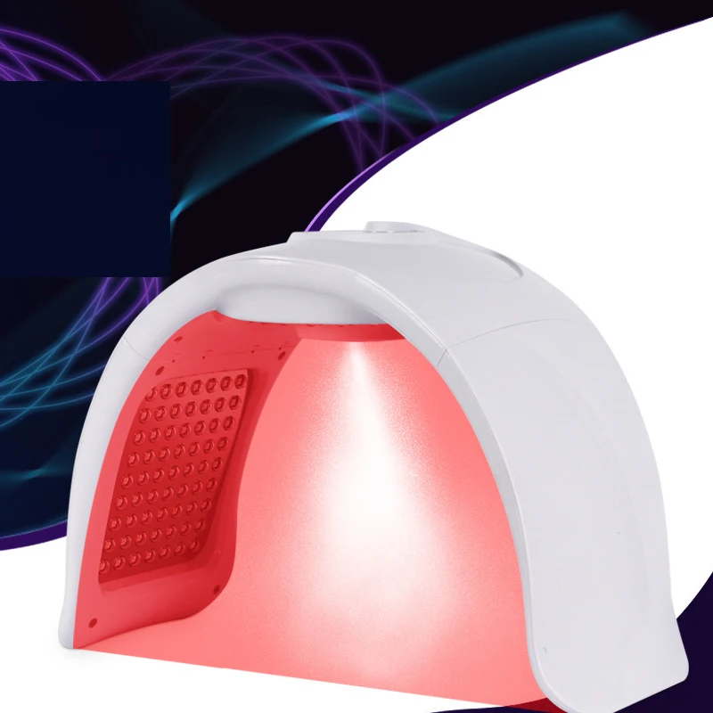 フォトン若返り保湿マスク,7色LED折りたたみマスク,にきび除去器具,美容院用スペクトロメーター