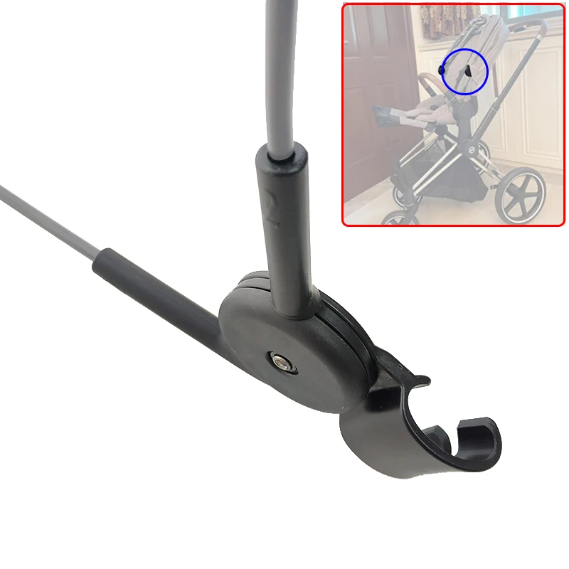 Description Picture 2 of itemBuggy Awning Clasp For Cybex Mios 2/3 Priam 3/4 2019~2024 Stroller Roof Clamp Canopy Rod Clip Adjustable Knob Sunshade Connector