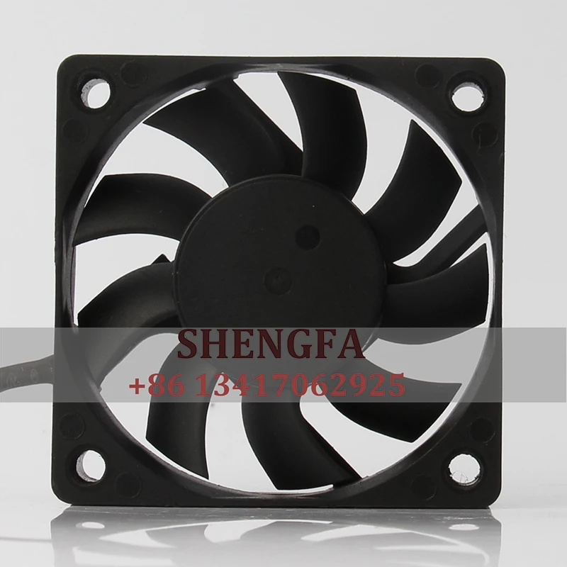 YONGLI MGT6012LB-015 Case Cooling Fan  12V 0.12A 6015 6CM 3-wire Speed Measurement