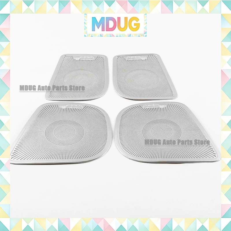 MDUG For Toyota Land Cruiser Prado 150 J150 LC150 2009-2021 Car Interior Door Horn Speaker Trim Cover Door Audio Loudspeaker Co