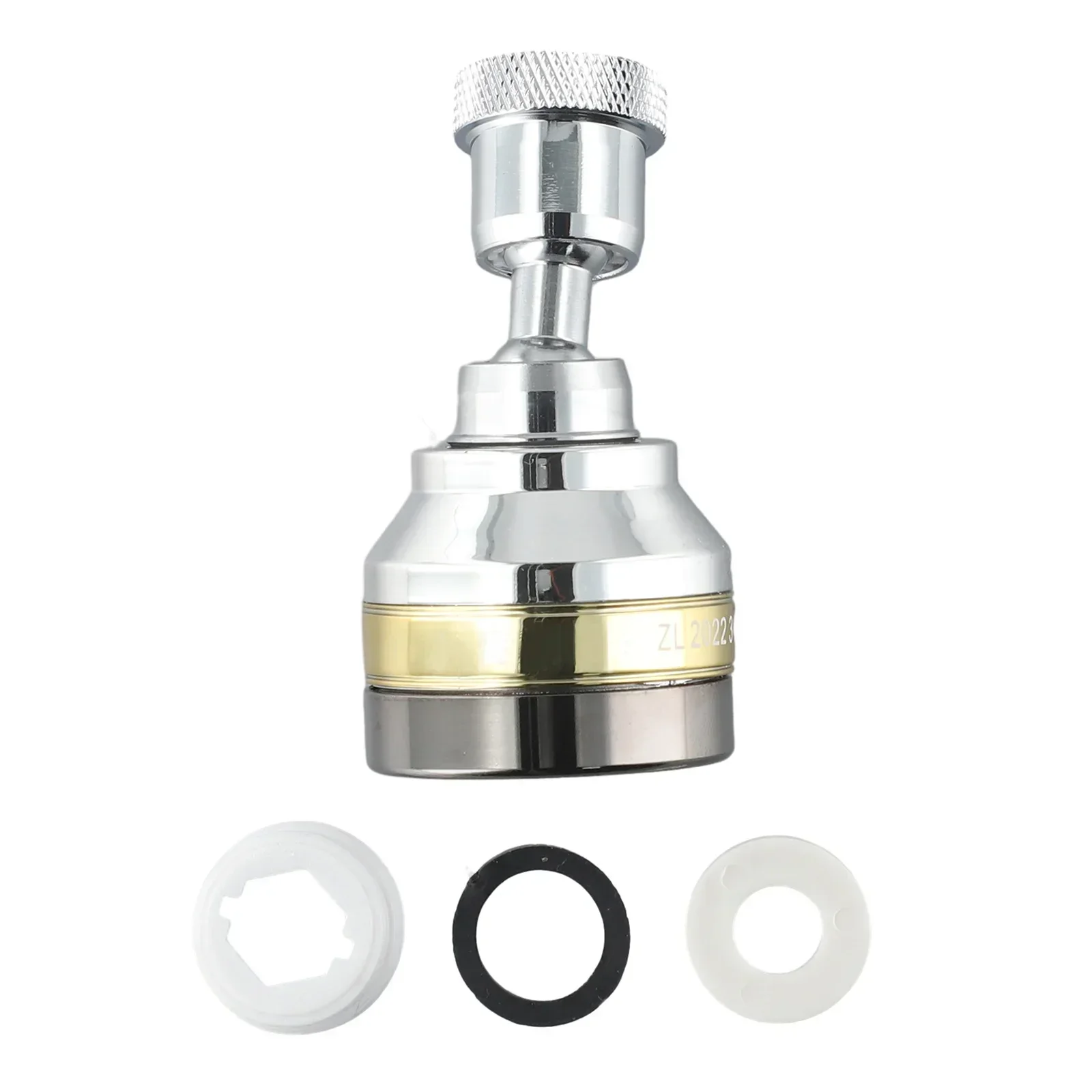 Adapter Faucet Filter Sprayer Tap Stainless Steel Water Saving Anticorrosion Electroplating Extender Brand New