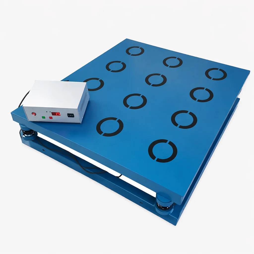 Professional Electromagnetic Concrete Vibrating Table 6/9/12 Discs for Material Testing