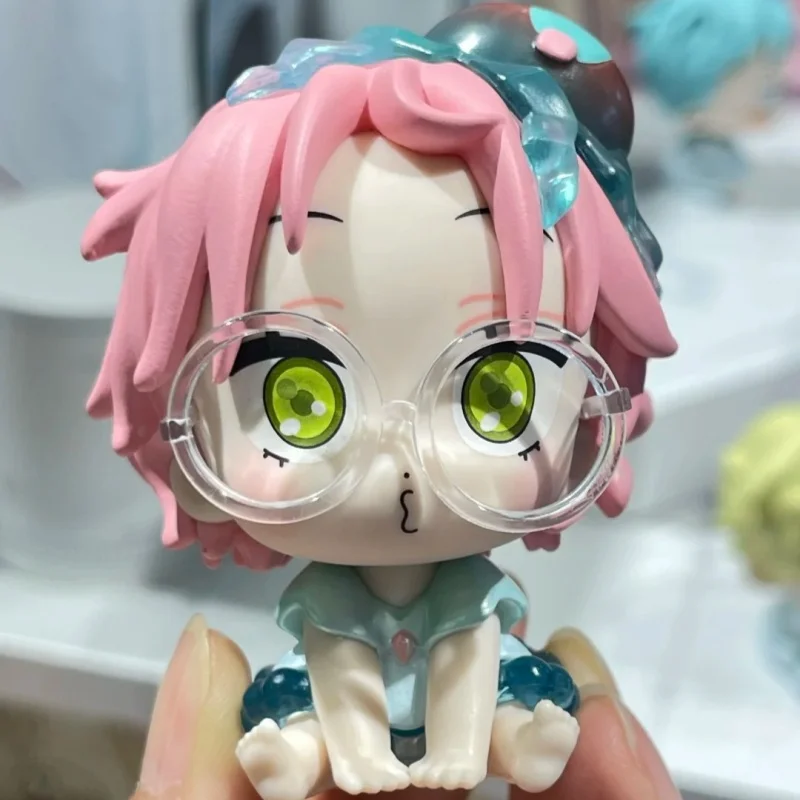 Auf Lager Neue offizielle Senyuman Alien Stage Blind Box – Q-Style-Statuen mit Baby-Themen, stilvolle Mini-Display-Spielzeuggeschenke