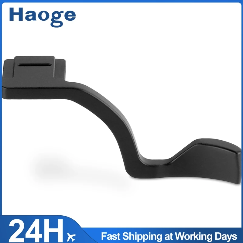 

Haoge Metal Thumb Up Rest Hand Grip for Nikon Zf ZF Camera Accessories Black THB-ZF-B Hot Shoe Thumb Up