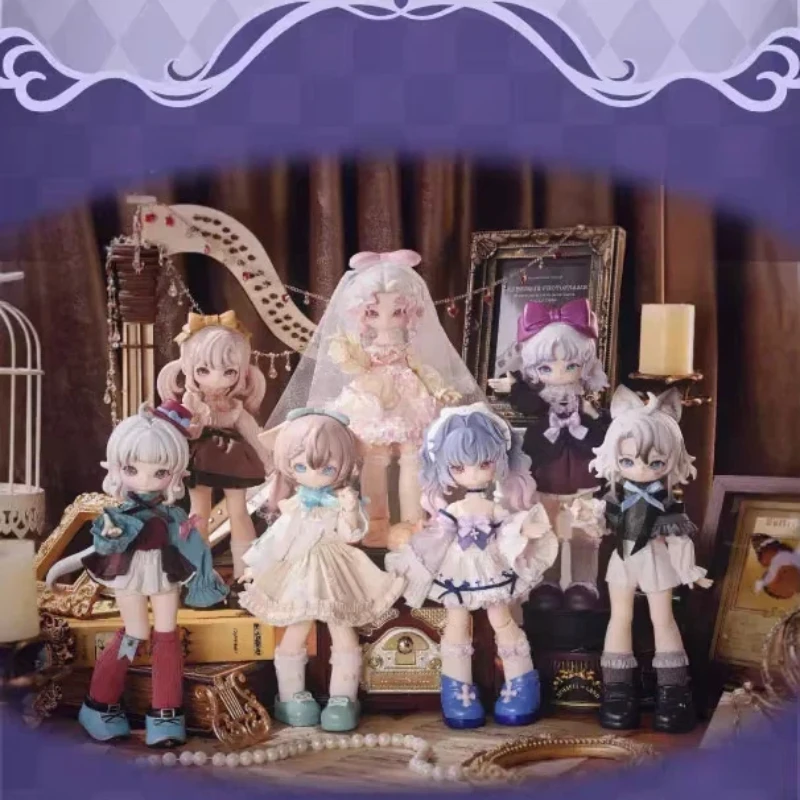 

Happy Engine X Misya Grotesque Gallery Series 8 Inch Bjd Doll Articulated Action Figure Collectible Decoration Blind Box Toy