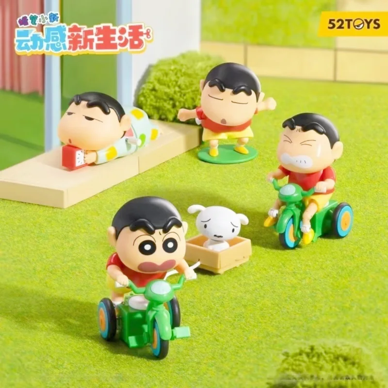

Crayon Shinchan Blind Box Dynamic Shin-Life Series Toys Kawaii Mystery Box Mistery Caixa Surpresa Decoration Model Birthday Gift