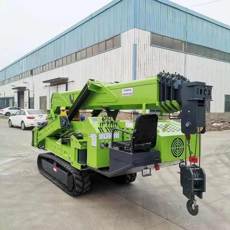 CE EPA Approved China 3 Ton 5 Ton 8 Ton Spider Crane Machine Construction Mini Spider Lifting Crawler Crane for Narrow Space