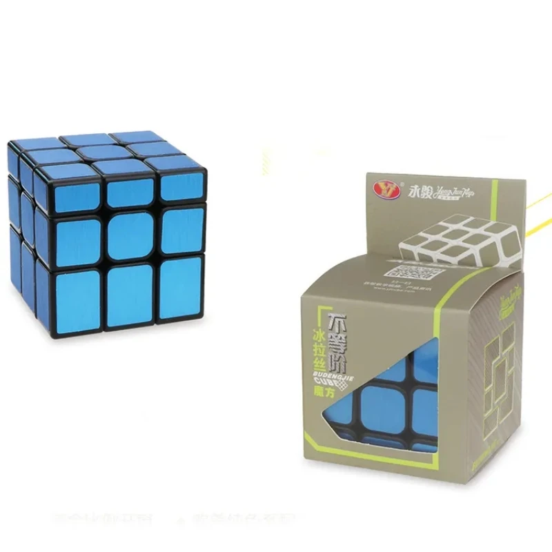 Yongjun YJ 3x3 Cube Ice Brushed สติกเกอร์ Inequality Magic Cube 3x3x3 ของเล่นเพื่อการศึกษา