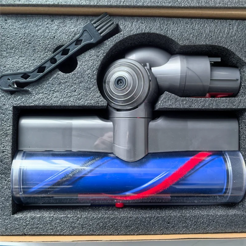 Substituição de limpador estável com luzes led para dyson v7 v8 v10 v11 v15 cabeça de acionamento direto escovas de limpeza de cabeça de liberação rápida