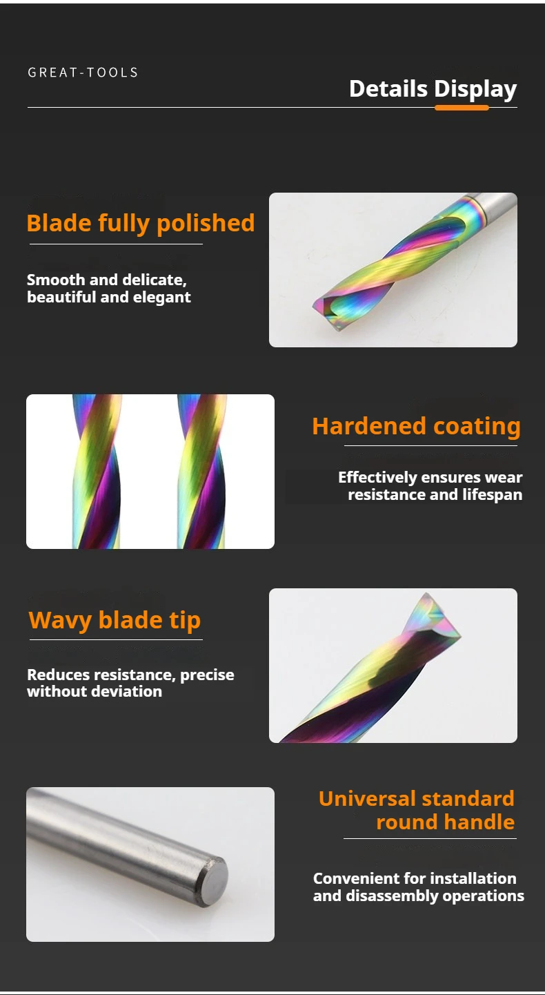 Bottom Flat Drill 180 CNC Drilling Tool Inclined Surface Hole Making Coated Solid Carbide for Metal Steel Iron