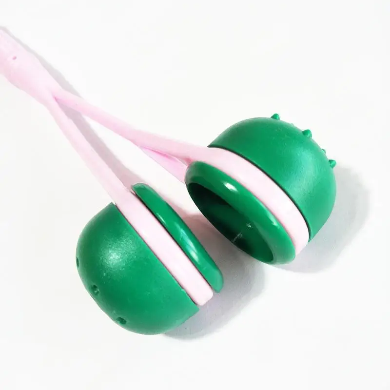 @*Non-Slip Handle Meridian Massage Stick Multi-Use Back Leg Beat Knocker for Muscle Relaxation Travel Home Use