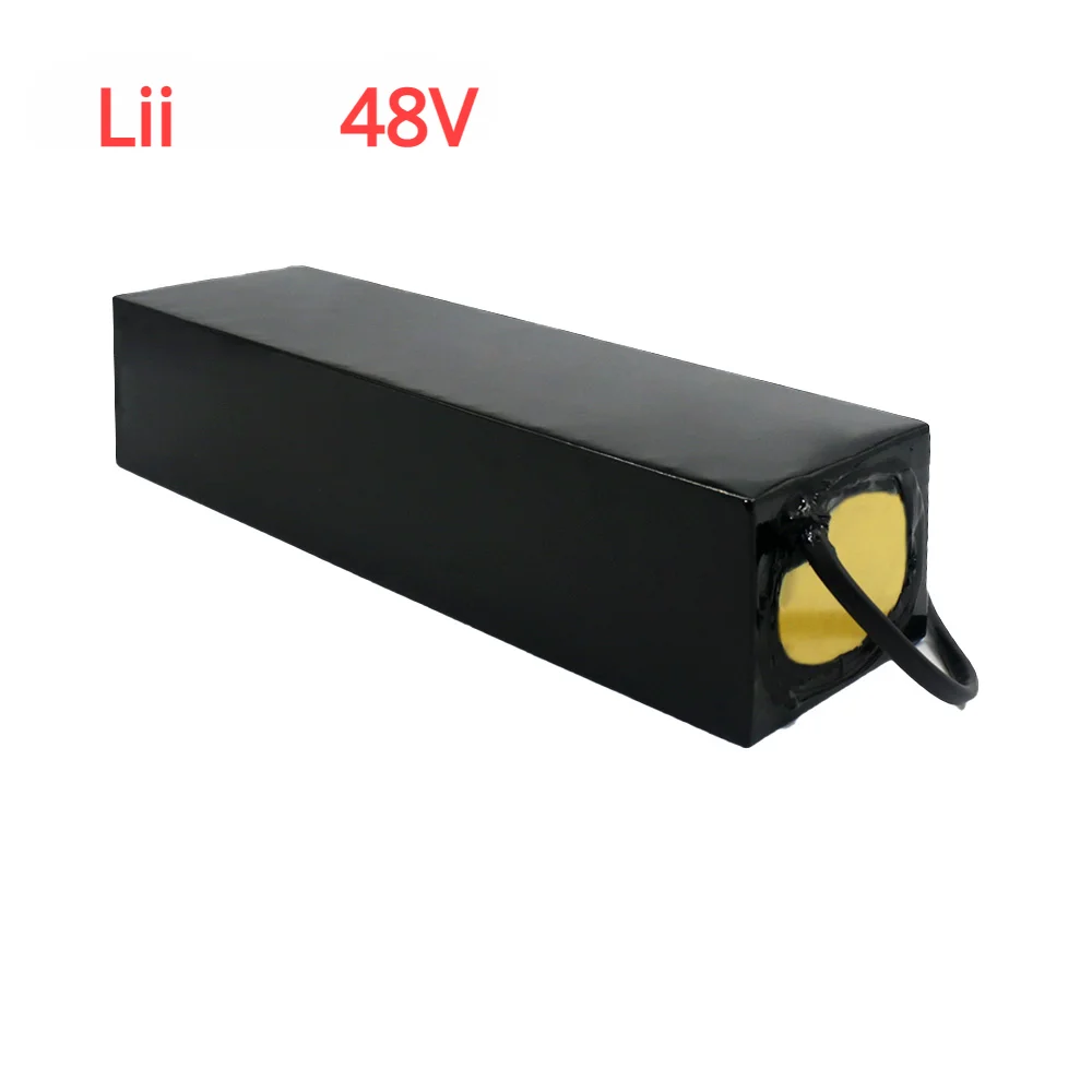 

Lii 13S4P 48V 12.8Ah 1000watt Lithium ion Battery Pack For MH1 54.6v E-bike Electric bicycle Scooter with 25A discharge BMS